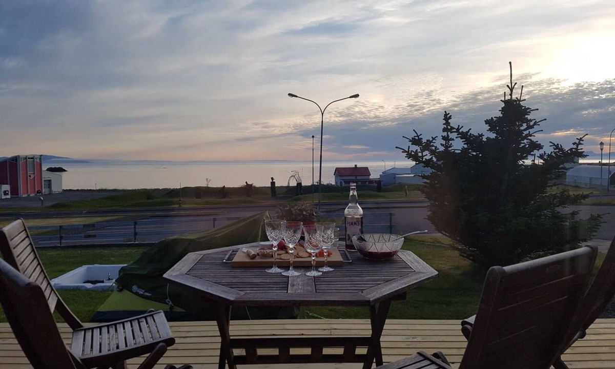 Mountains Coast Sea Village | Skagastrond