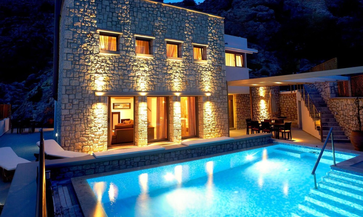 R Villa Swimming Sea Pefki | Pefkos