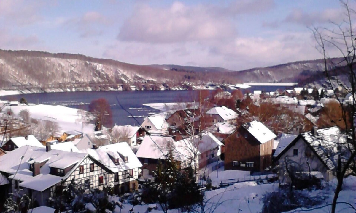 Seeblick Ferienwohnung Rursee Nationalpark Eifel | Woffelsbach