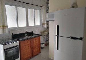 1-bedroom apartment, furnished, swimming pool, playground and barbecue.