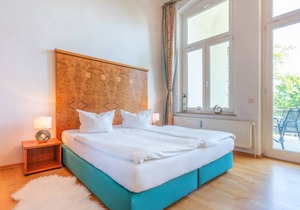 1-raum-appartement mit Balkon