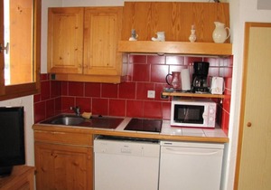 100m from resort center, 2nd floor, balcony, tv, ski locker, 44m², Pralognan-la-Vanoise