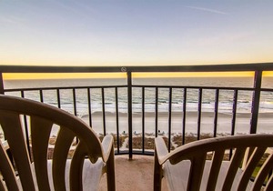 1101 Oceanfront End Unit Myrtle Beach HVAC UV SNAITIZER Lots of light and incredible views!