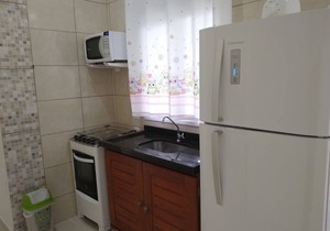 2 bedroom apartment, furnished, full kitchen, pool,