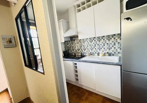 2-room apartment in Lumio with terrace and parking, 100m from the beach