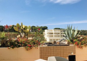 2-room apartment in Lumio with terrace and parking, 100m from the beach