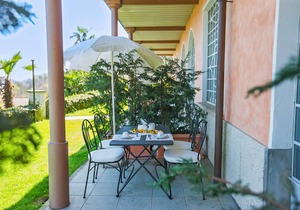 2-room apartment with terrace in an Art Nouveau villa with communal pool