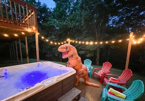 🦋⭐️🦋 2 Secluded Dual Unit Mountain Homes⛰Sleeps 22🦋⭐️🦋 Near DollyWood 🎢 2 HOT TUBS ⭐️ Game Room🎢