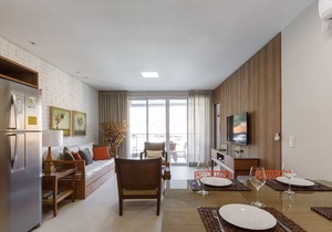 2 suítes, Marine Home Resort, piscina aquecida