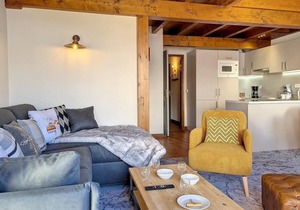200m from ski slopes, 2nd floor, fitness, balcony, tv, 85m², Les Menuires