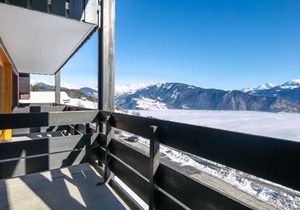 200m from ski slopes, balcony, parking, tv, ski locker, 65m², Valmorel