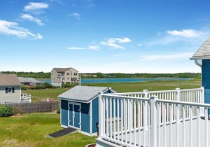 26 SECONDS FROM WELLS BEACH: OCEAN&MARSH VIEWS-BRIGHT & AIRY. SUPER OCEAN ACCESS