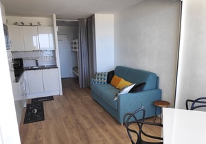 4 assets: directly in the water, sea view, pool, parking