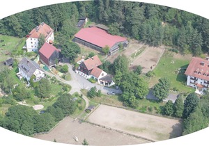 40qm-große Ferienwohnung im 1. Stock