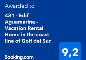 431 - Edif Aguamarina - Vacation Rental Home in the coast line of Golf del Sur