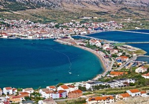 (4890-3) Apartment in Metajna with balcony, air conditioning, WiFi