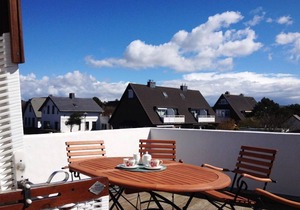 5th Herzmuschel, 65sqm with 2 bedrooms for 4 people with large roof terrace -