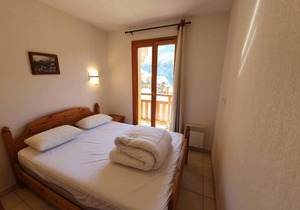 60m from ski slopes, 6th floor, view valley, fitness, swimming pool, balcony, ski locker, 33m²