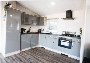 A superior lodge 2 that sleeps 6 guests in 2 bedrooms