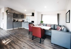 A superior lodge 2 that sleeps 6 guests in 2 bedrooms