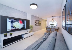 Adra 105 - Excelente apartamento no centro de Bombinhas - Rooftop com piscina e academia - À poucos metros da praia - (Consultar serviços de roupas de cama e banho)