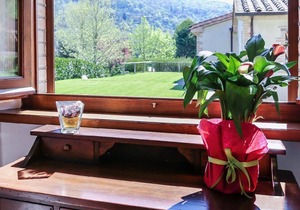 Agriturismo Lisciano Niccone, with pool and spa, Apartment Ceraso