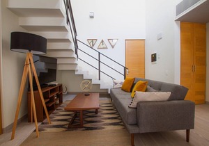 Amazing 1BR penthouse with private rooftop pool in #1 location 150m away from the beach