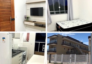 Ap 306: 800m from Maranduba beach, Ap with suite, led TV, barbecue