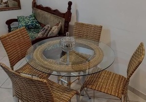 Apartamento de Luxo acesso a Praia Grande e Praia do Tenório para 6 pessoas