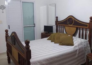 Apartamento de Luxo acesso a Praia Grande e Praia do Tenório para 6 pessoas