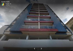 Apartamento Guarapari pé na areia com Wi-Fi e Garagem