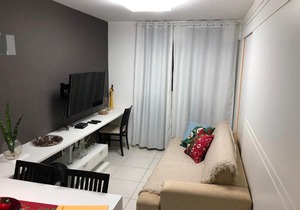 Apartamento Quarto/Sala a Beira Mar