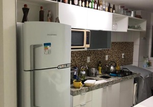 Apartamento Quarto/Sala a Beira Mar