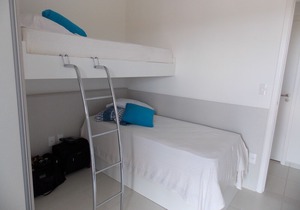 Apartment foot in the sand with sea view