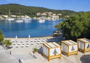 Apartment in Aminess Port 9 Residence, Korcula with pools