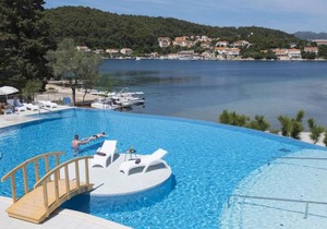 Apartment in Aminess Port 9 Residence, Korcula with pools