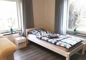 Apartment in Bedburg-Hau BE04, 100qm, 2 Schlafzimmer, 1 Wohn-/Schlafzimmer, max. 8 Personen