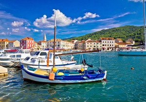 Apartment in Novalja with sea view, terrace, air conditioning, Wi-Fi (3565-12)