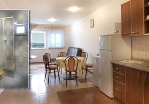Apartment in Novalja with sea view, terrace, air conditioning, Wi-Fi (3565-2)
