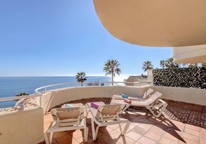 Apartment 'Penthouse Bermuda Beach 3' with Sea View, Pool, Garden & Wi-Fi