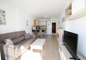 Apartment with private terrace and sea views in Puerto de Mogán.