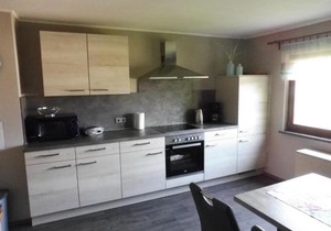 Apartment with terrace in the garden