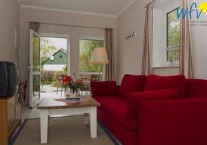 Apartment with west-facing terrace and view of the countryside!