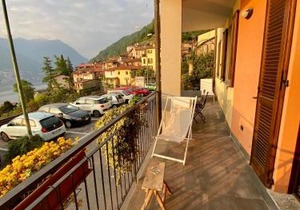 Appartment in Blevio; stunning view of the lake
