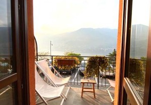 Appartment in Blevio; stunning view of the lake