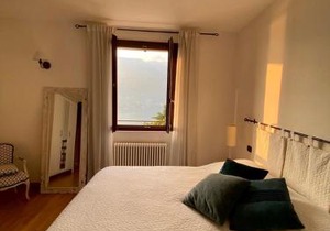 Appartment in Blevio; stunning view of the lake