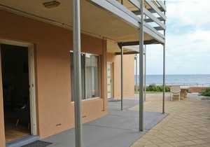 Beach front Apartment at Henley Beach .