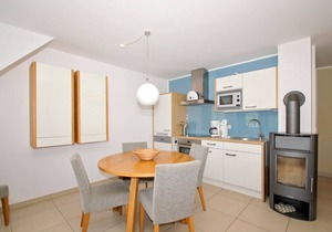 Beachfront apartment with balcony, use of swimming pool and sauna - Rex Rugia apartment 28-6 -