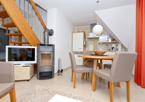 Beachfront apartment with balcony, use of swimming pool and sauna - Rex Rugia apartment 29-5 -