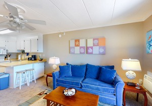 Beachfront condo with private balcony, washer/dryer, and amazing views